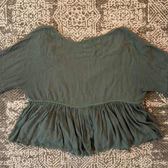 O’Neill Cropped Blouse - Picture 11 of 12